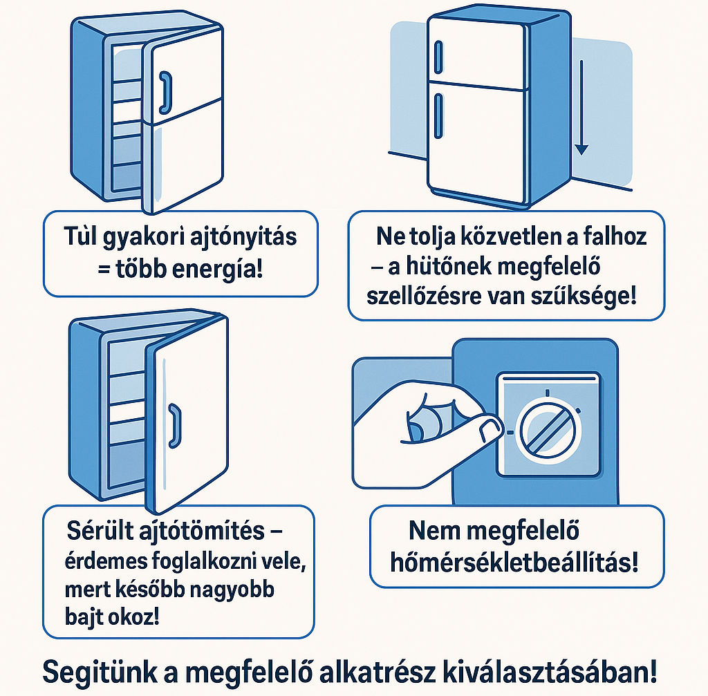 hűtő karbantartás